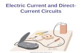 Electric Current and Direct-Current Circuits