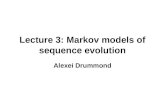 Lecture 3: Markov models of sequence evolution