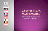 Master  class Mathematics