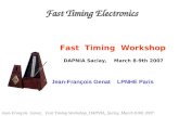 Fast Timing Electronics