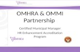 OMHRA & OMMI Partnership
