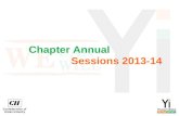 Chapter Annual                Sessions 2013-14