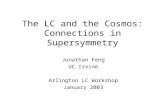 The LC and the Cosmos: Connections in Supersymmetry