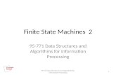 Finite State Machines  2