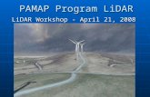 PAMAP Program LiDAR