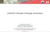 USACE Climate Change Activities