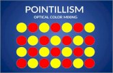 POINTILLISM OPTICAL COLOR MIXING