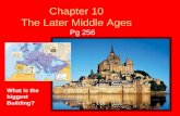 Chapter 10 The Later Middle Ages