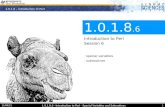 1.0.1.8 .6 Introduction to Perl Session 6