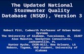 Stormwater NPDES Data Collection and Evaluation Project