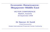 Economic Renaissance: Megapower  Middle East VICTOR CONFERENCE  Baden, Austria 18 September 2008