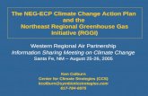Western Regional Air Partnership Information Sharing Meeting on Climate Change