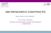 NIH RESEARCH CONTRACTS