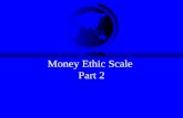 Money Ethic Scale  Part 2