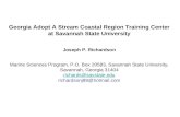 Georgia Adopt A Stream Coastal Region Training Center at Savannah State University