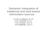Semantic integration of traditional and web-based information sources    