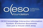 OESO knowledge Interactive Information System: Exclusive documents now just a mouse click away
