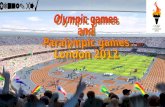 Olympic games and Paralympic games London 2012
