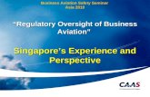 Business Aviation Safety Seminar  Asia 2010 “Regulatory Oversight of Business Aviation”