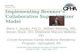 Implementing Brenner’s Collaborative Super-Utilizer Model