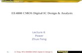 EE4800 CMOS Digital IC Design & Analysis 
