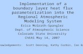Erica McGrath-Spangler Dept. of Atmospheric Science Colorado State University ChEAS May 14, 2007