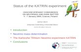 CRACOW EPIPHANY CONFERENCE ON NEUTRINOS AND DARK MATTER 5 - 7 January 2006, Cracow, Poland