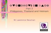 Ethnicity in Asia Part 3 Philippines, Thailand and Vietnam