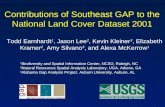 Contributions of Southeast GAP to the National Land Cover Dataset 2001