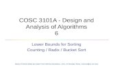 COSC 3101A - Design and Analysis of Algorithms 6