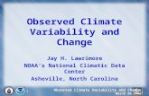 Observed Climate Variability and Change