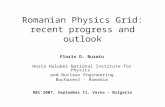Romanian Physics Grid: recent progress and outlook