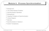 Module 6:  Process Synchronization