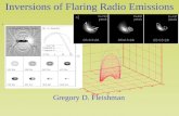 Inversions of Flaring Radio Emissions