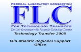 Technology Transfer 2005 Mid Atlantic Regional Support Office