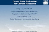 Ocean State Estimation for Climate Research