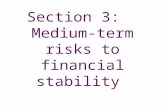 Section 3:   Medium-term risks to financial stability