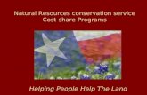 Natural Resources conservation service Cost-share Programs