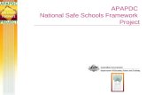APAPDC  National Safe Schools Framework  Project