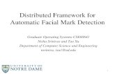 Distributed Framework for Automatic Facial Mark Detection