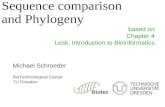 Sequence comparison and Phylogeny