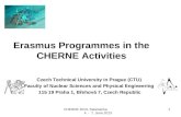 Erasmus Programmes in the CHERNE Activities