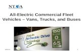 All-Electric Commercial Fleet Vehicles – Vans, Trucks, and Buses
