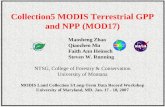 Collection5 MODIS Terrestrial GPP and NPP  (MOD17)
