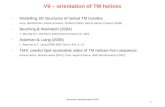 V9  –  orientation of TM helices