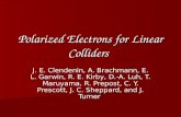 Polarized Electrons for Linear Colliders