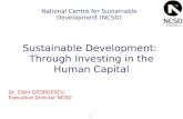 National Centre for Sustainable Development (NCSD)