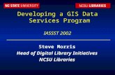 Developing a GIS Data  Services Program IASSST 2002