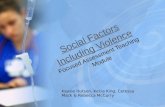 Social Factors Including Violence Focused Assessment Teaching Module