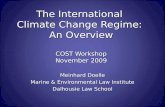 The International  Climate Change Regime:  An Overview COST Workshop November 2009